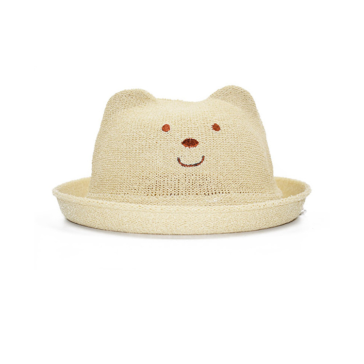 Cat ears children's Korean version of the bear kid summer hat 