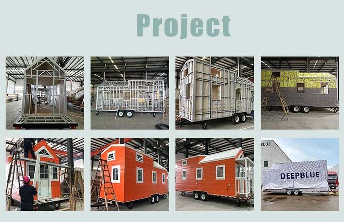 Osb Board Roof System Luxury Prefab The Tiny House Used Light Steel Frame