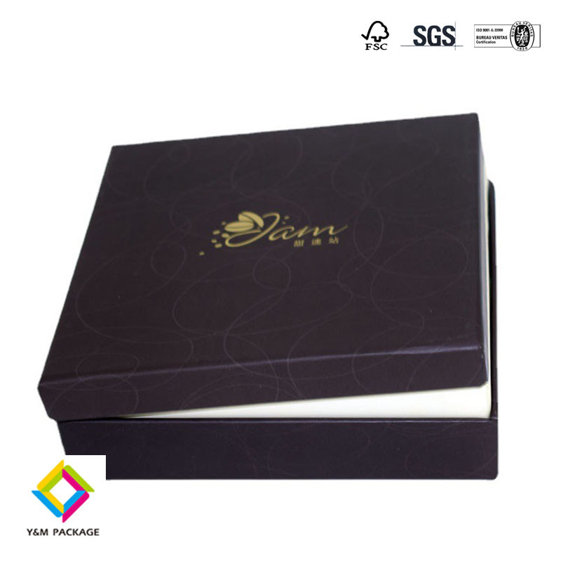 Hard Flap Cardboard Magnetic Gift Box With Foam Insert Custom Paper Packaging