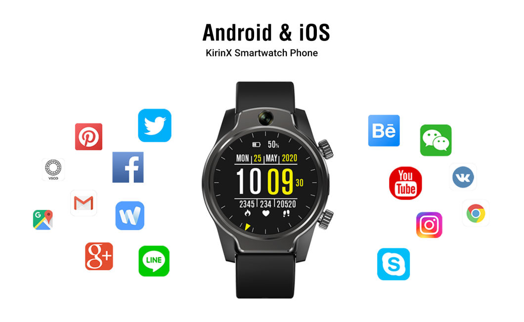 1.69 Inch IPS 450*450 Round Screen Sound Recorder Calendar Music Sync Function S10 Smart Watch