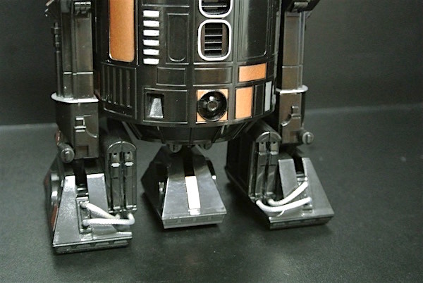 Gold Mix Black Type Robot Figure Toy , Small Star Wars Figures For Souvenir