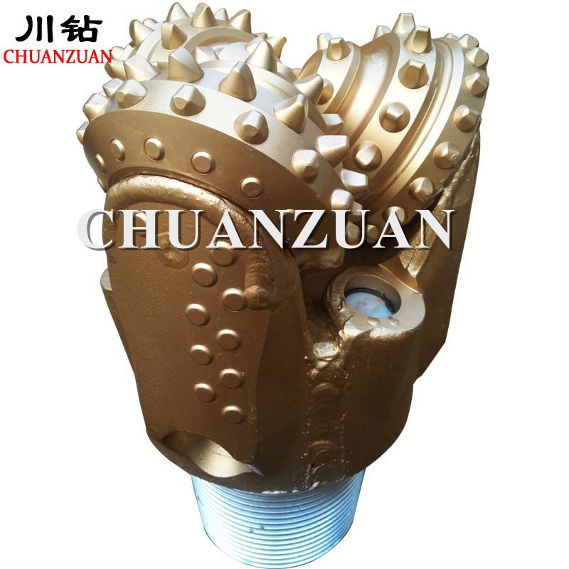 3NZ Nozzle Water Well Drill Bit / Tricone Rock Bit Oil Gas Drilling Equipment