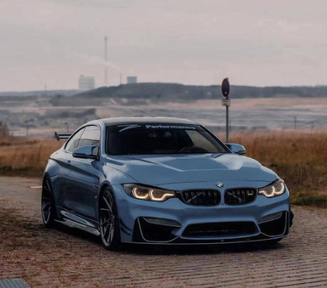 Neptune Blue Refinish Car Paint Wet Spray Durable For BMW A85