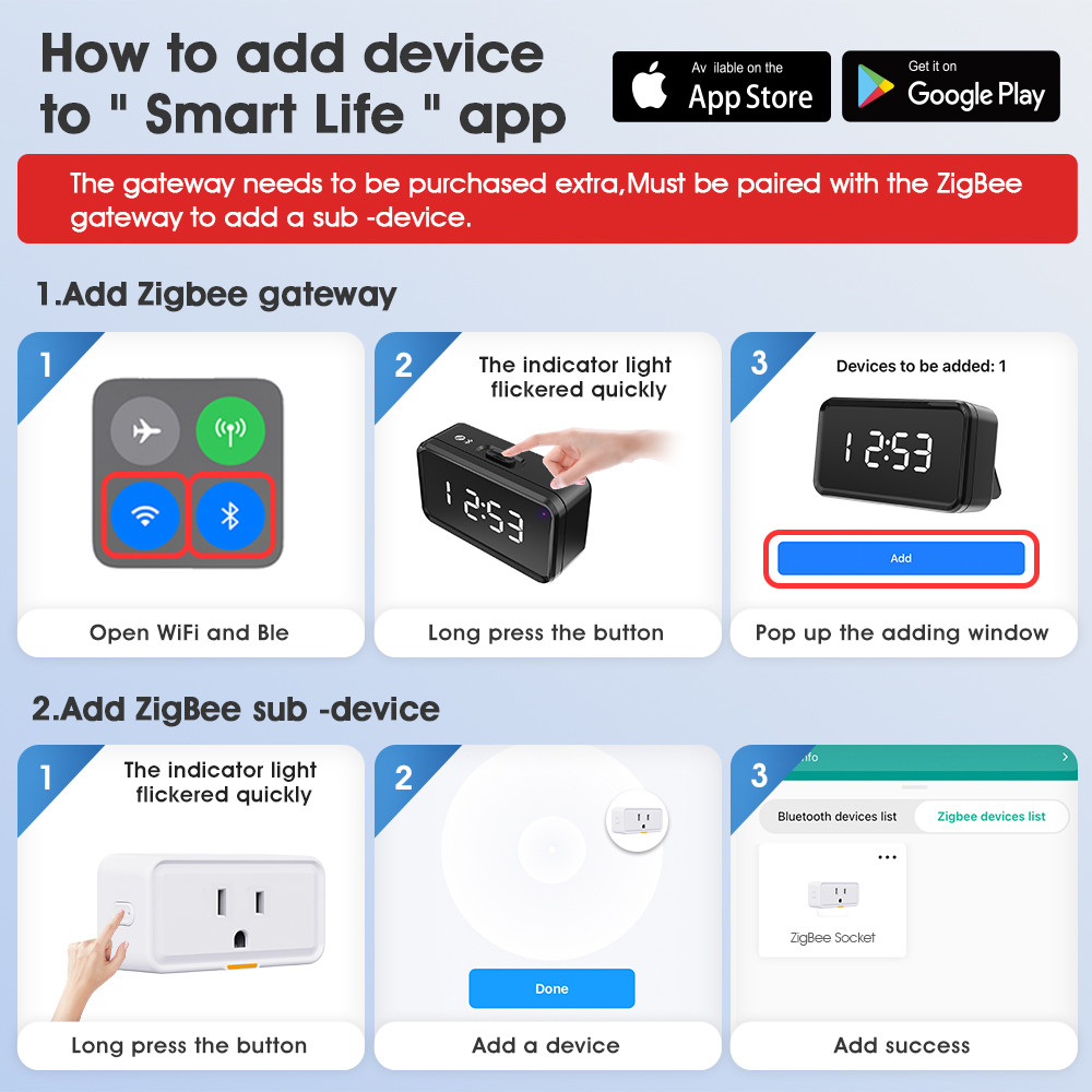 Zigbee Socket Tuya Smart Home US Wireless Plug With Power Monitor Remote Control APP Voice Tmall Genie Timing Socket Switch