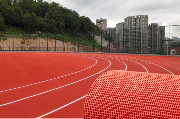 Wear Resistant Prefabricated Running Track