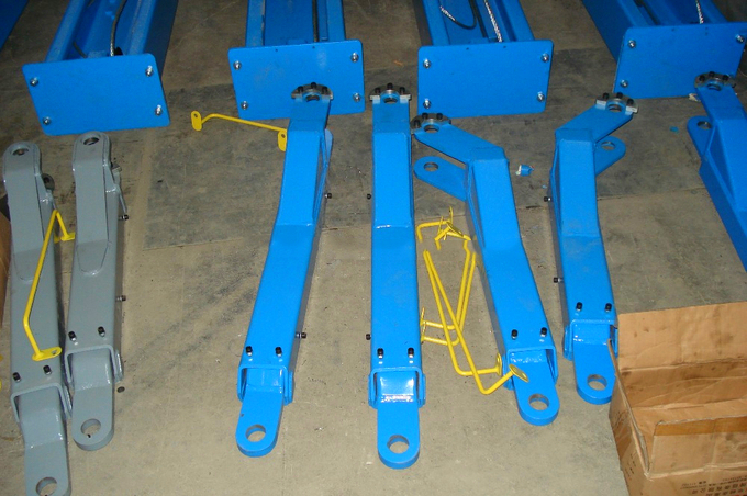 4.0T Manual 2 Post Floorplate Vehicle Lift Two Post Hoist Car Lift Auto Ramp Ecnomical Model