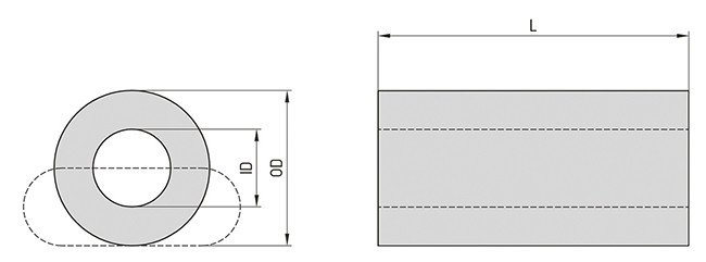 PIANC2002 Cylindrical Marine Fenders Dock Rubber Bumper For Berthing