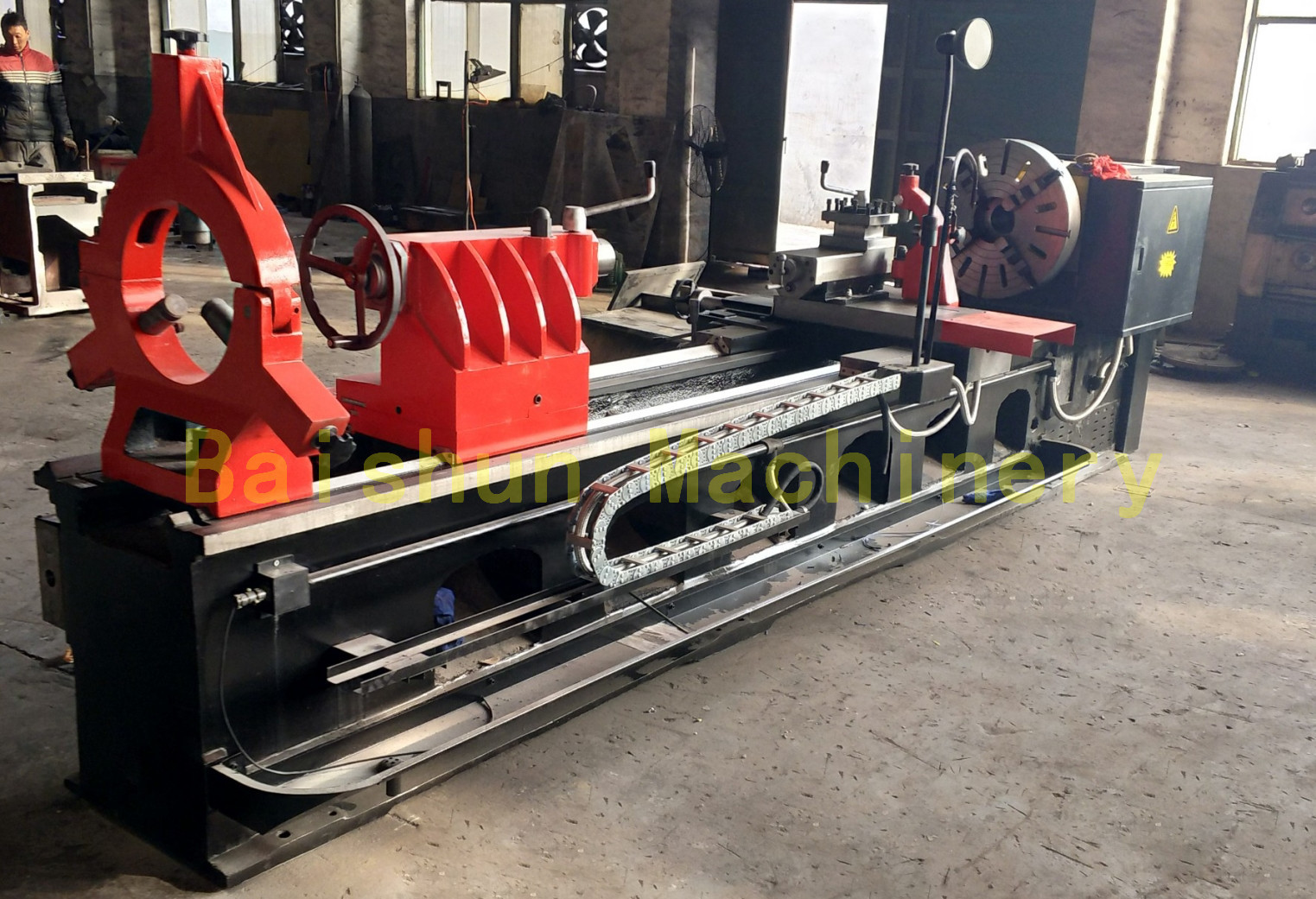 Heavy Duty Horizontal Lathe Machine Universal Metal Industry Conventional Bench