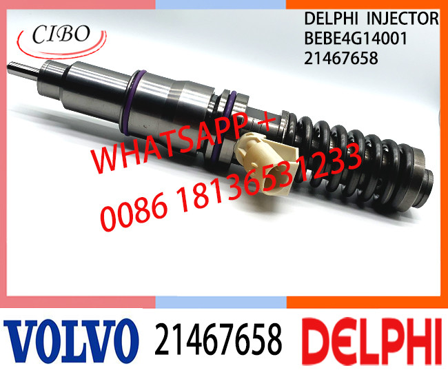 21467658 BEBE4G14001 Fuel engine Diesel Injector 21467658 BEBE4G14001 E3.4 for VOL MD11