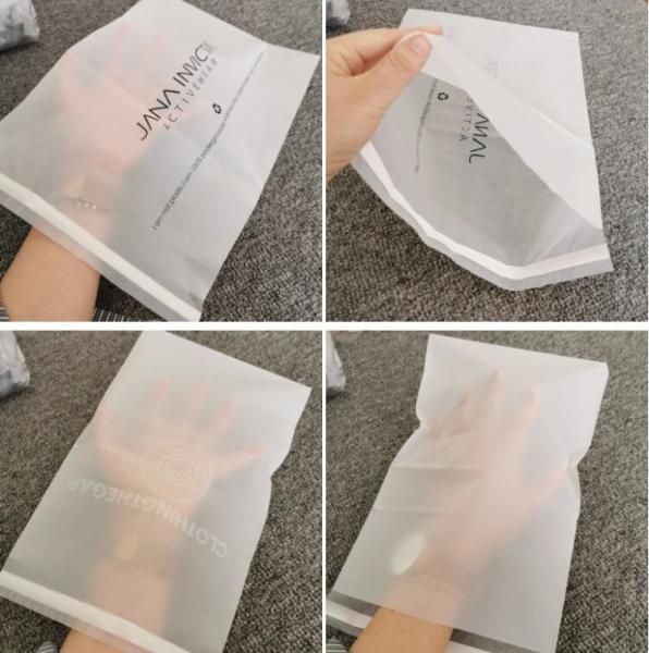Compostable Biodegradable Packaging Mailing Bag With Handle,Biodegradable