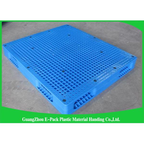 Recyclable Single Mesh Deck Stackable Plastic Pallets 1200*1000mm