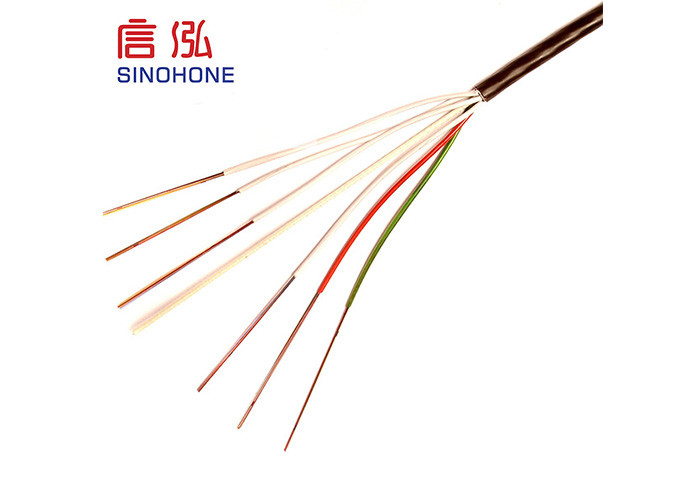 Flexible Air Blown Fiber Optic Cable Duct ABF With HDPE Sheath High Stability