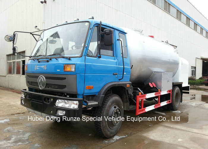 Road Bobtail LPG Gas Tanker With Mobile Dispenser , Bobtail Propane Delivery Truck