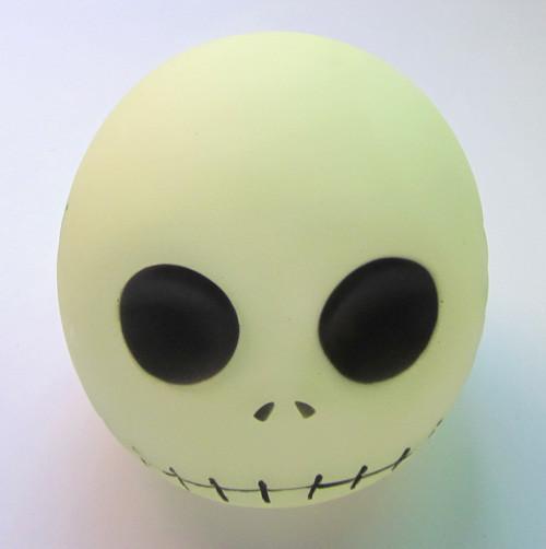 Quality PVC death head money bank， zombie rubber piggy bank gifts toys for collection for sale