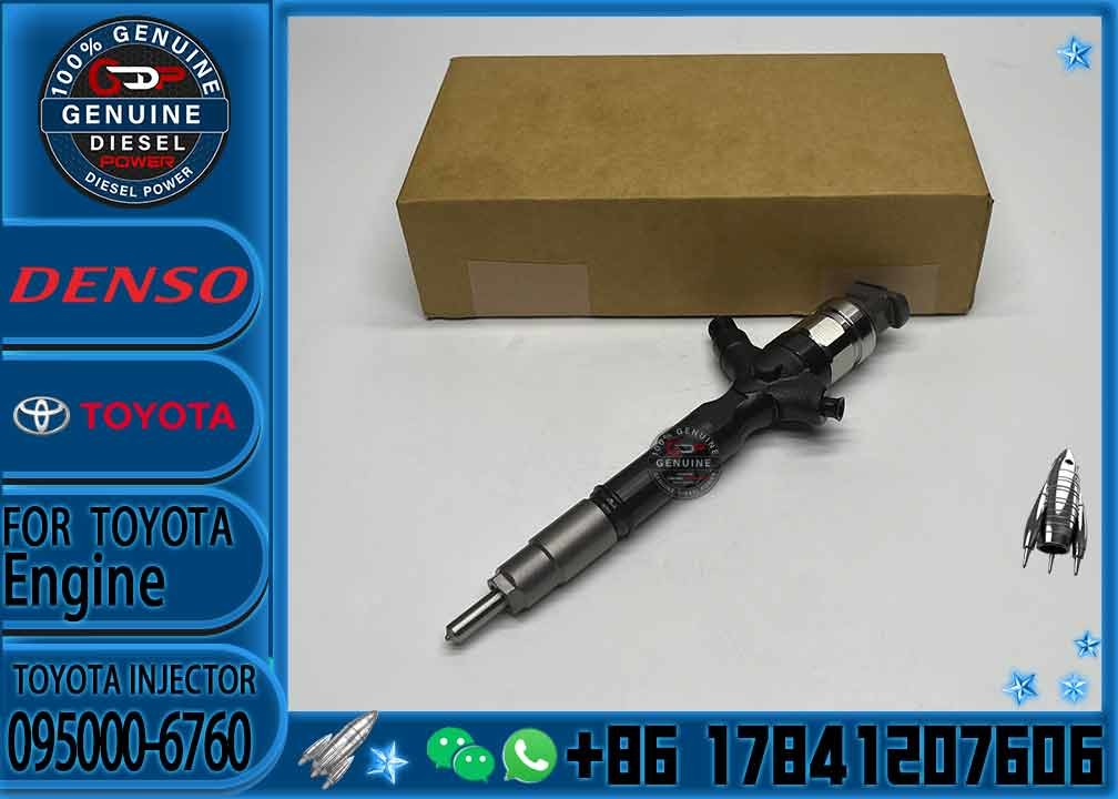 REFONE 8000-100-0282 Diesel Common Rail Injector 095000-7030 095000-6760 23670-30140 23670-39185 for Toyota 1KD-FTV Engi