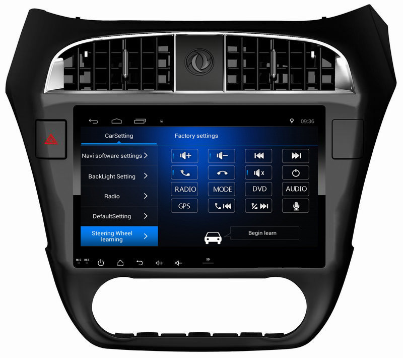 Ouchuangbo car audio gps stereo for Dongfeng Fengshen A60 2015 support SWC wifi 4 Core CPU BT android 8.1 system