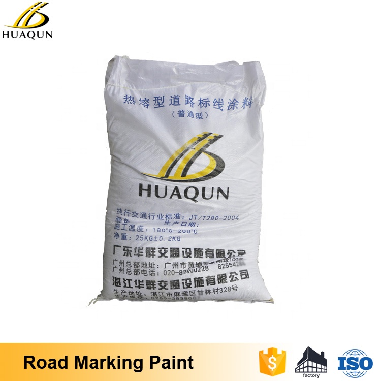 Professional Technical Support Yellow Reflective Road Marking Paint CAS No. 60676-86-1