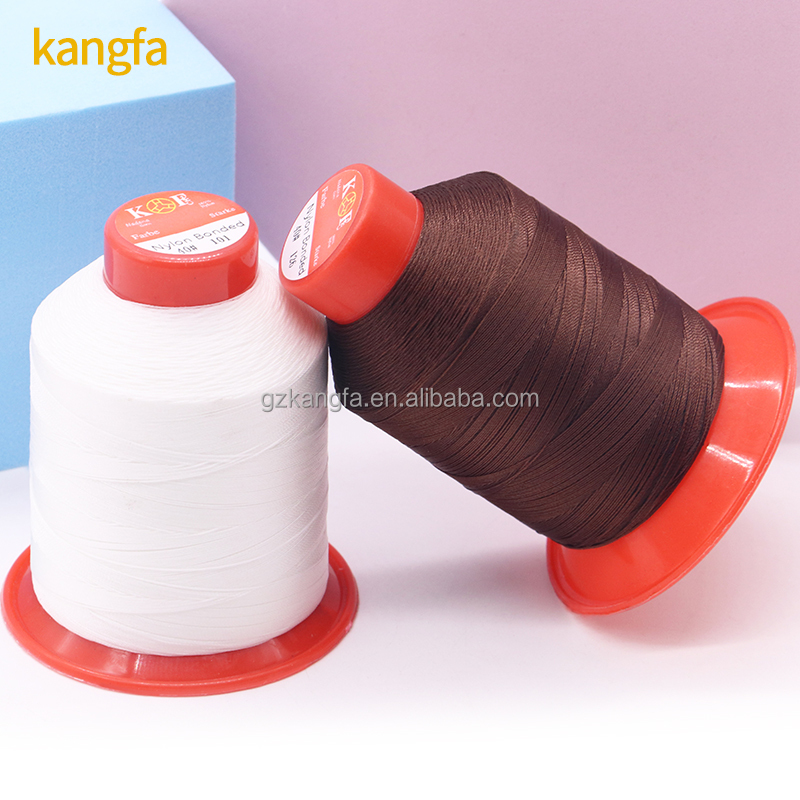 Filament Yarn Type Heavy Duty V69 Tex 70 Nylon Bonded Thread 210D/3 69 for Leather Goods