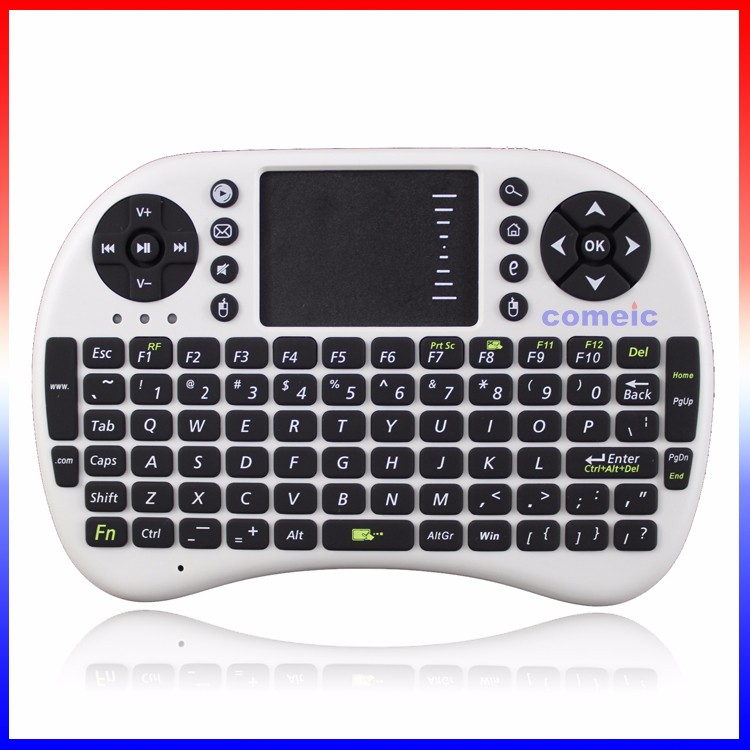 78 Key QWERTY Touch Pad Keyboard Ergonomic Handheld Design For Easy Carry