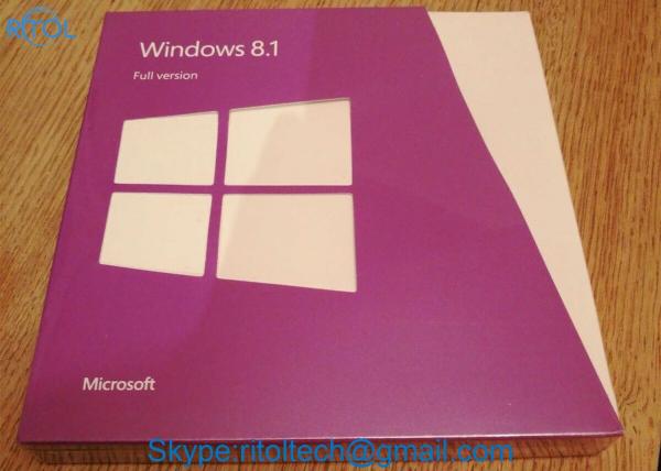 Quality All Languages Windows 8.1 Professional OEM Key Upgrade Download Retail Full Version 32 / 64 Bit for sale