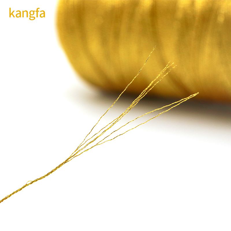 100g Gold And Silver Silk Muti-strands Polyester Metallic Yarn Thread for DIY Embroidery