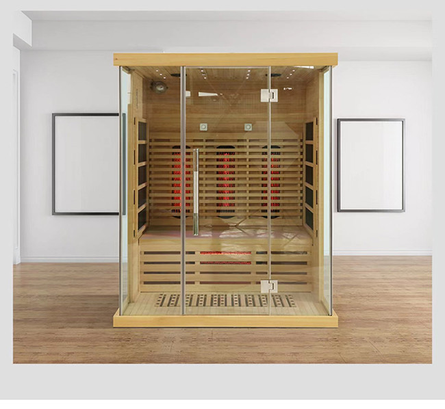 Indoor Luxury Spa Keep Body Health Steam and Infrared Sauna 1900W