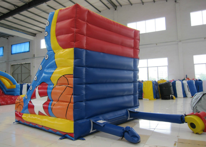 Inflatable Sports Games Small Inflatable sneaker basketball toss Basketball Shooting Game