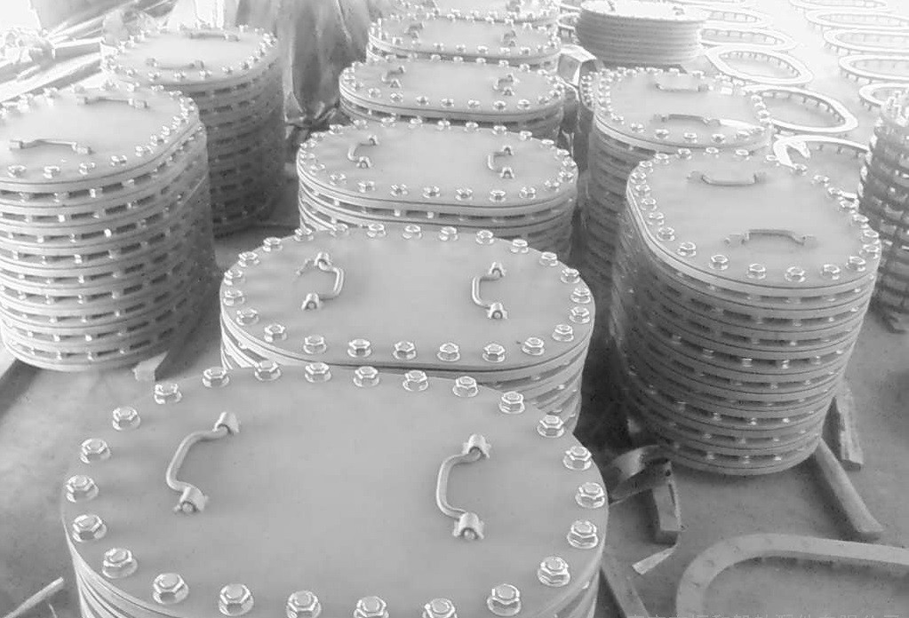 Type B Oval Water Proof Marine Steel And Stainless Steel Manhole Covers For Ships