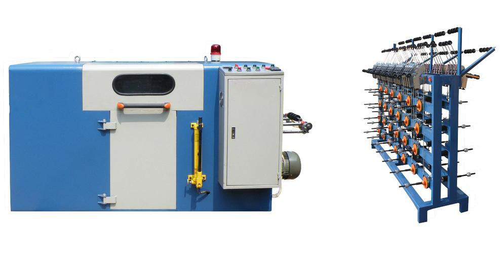 650P Automatic High Speed Double Twist Wire Buncher Machine For Copper Wire
