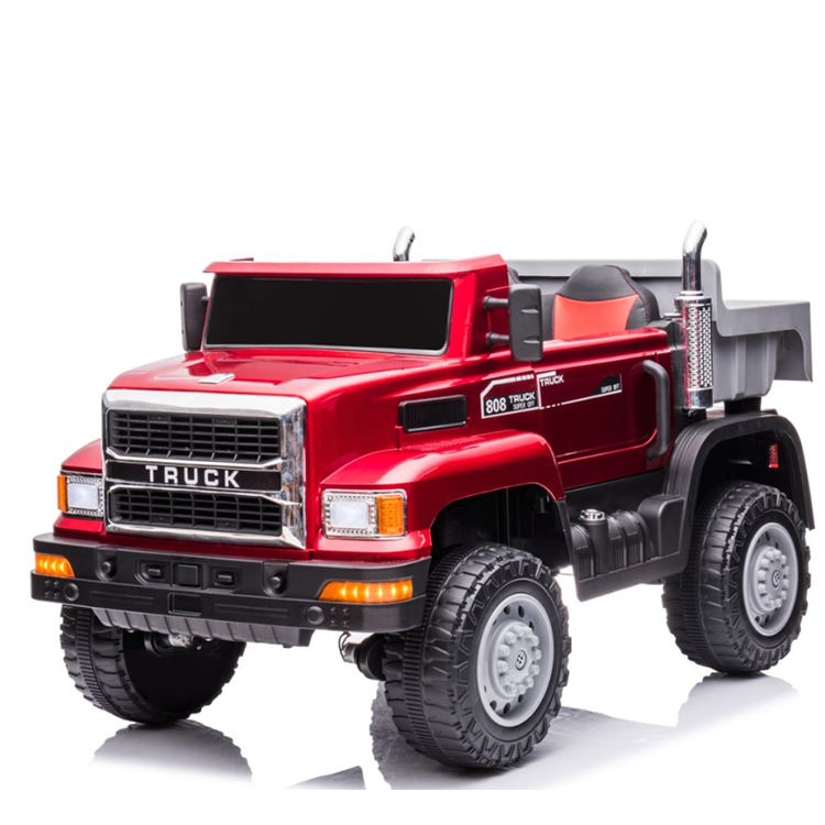 12V Ride On Tractor Truck Car for Kids Plastic Material and Emote Control Included