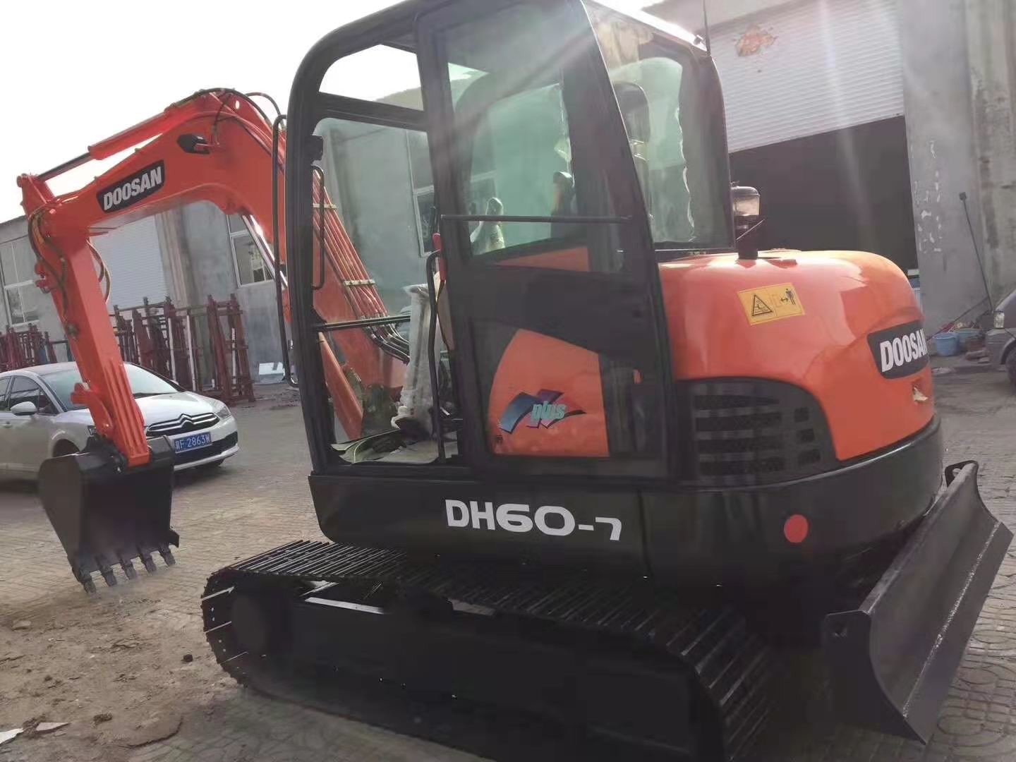 Yangma 4TNV94L Engine DH60-7 Doosan Crawler Excavator