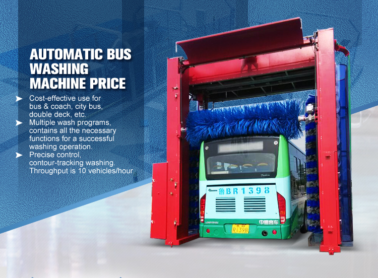 Rollover Bus Wash Machine In -Chic Design For Europe And North Africa