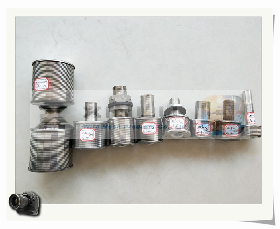 Water filter nozzle / Johnson Screen Nozzle / Stainless Steel Strainer Nozzle / Filter Bottom Nozzle / Wedge Wire Nozzle