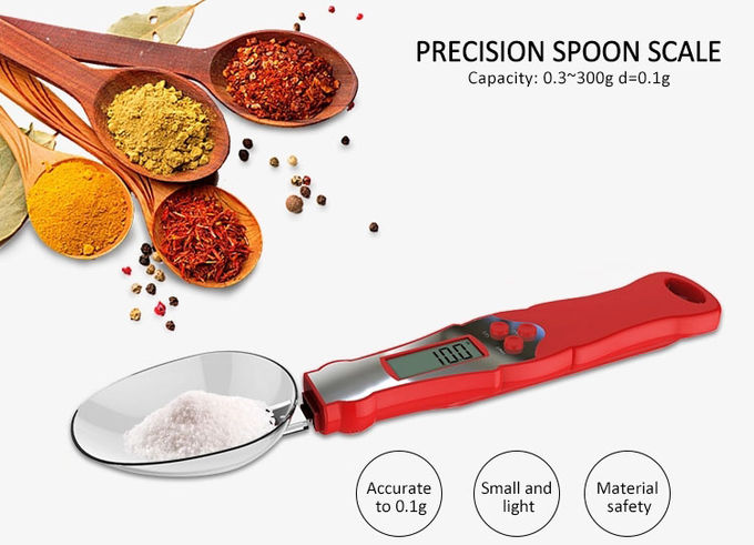 ABS Spoon Scale Digital Measuring Spoon Scale Electronic 300g Spoon Scale