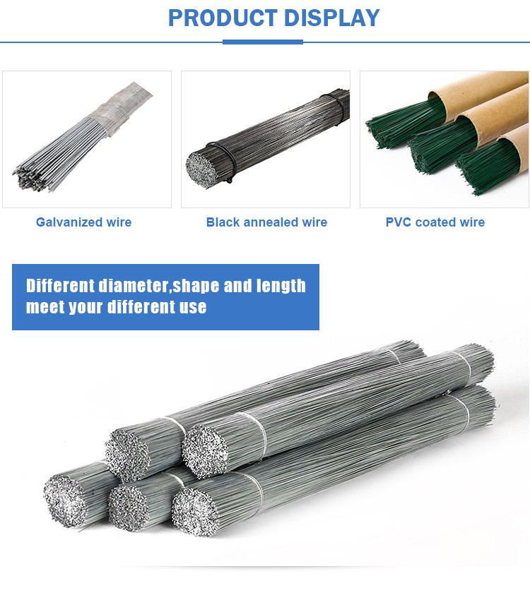Construction Cut Binding Tie Hot Dipped Galvanized Iron Wire 0.6mm