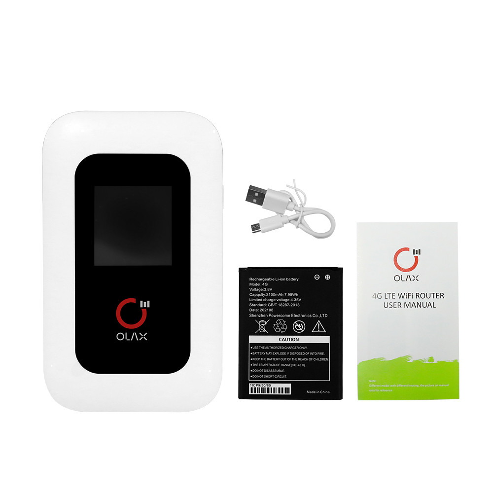 OLAX Hotspot Modem Mobile Wifi Router Battery Rechargeable Accessories 2100mah Lithium Battery