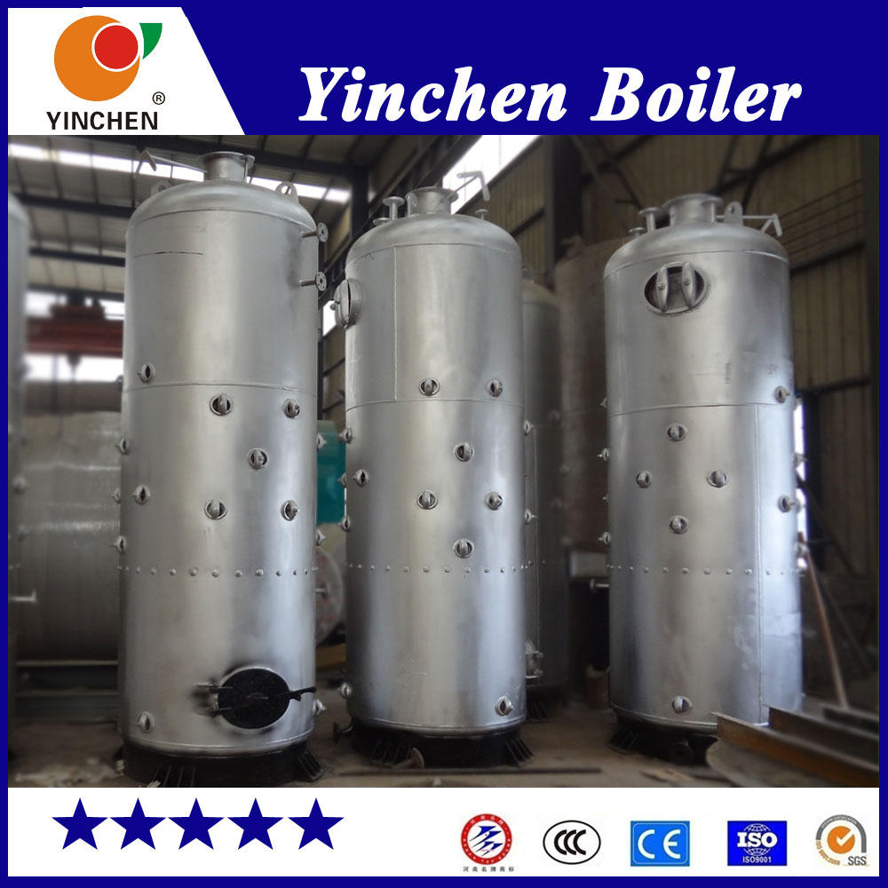 Wet Back Inner Combustion Quick Steam Vertical Biomass Steam Boiler 500Kg