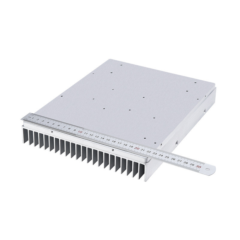 Clear Anodizing Aluminum Profile Heat Sink With CNC Exact Dimension