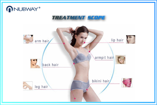 2000W High Power Laser Diode 808nm Hair Removal / 808nm Diode Laser Hair Removal Machine 12*20mm Big Spot SIze