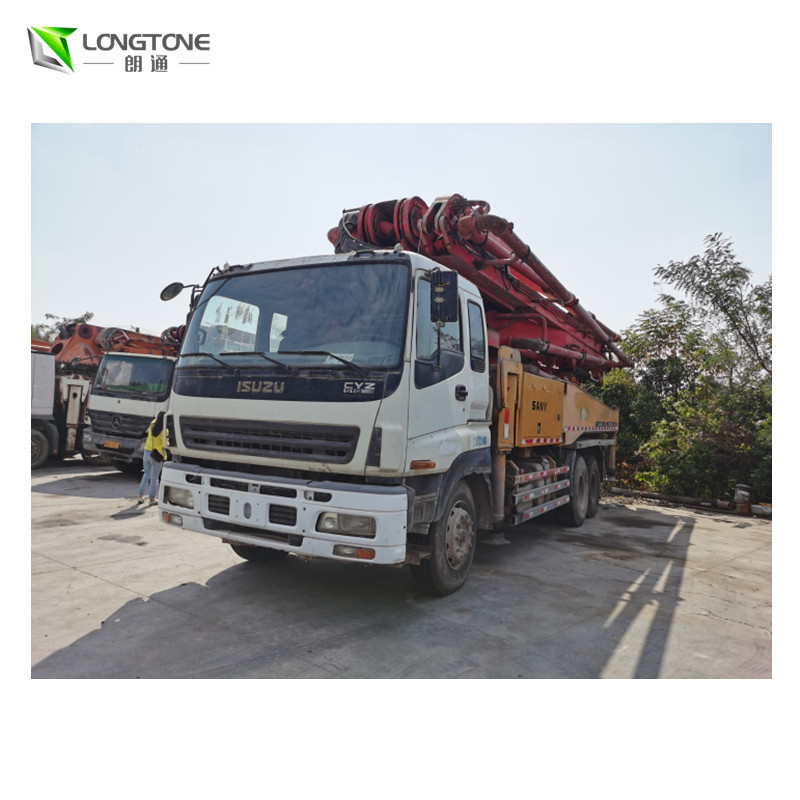 ZOOMLION Concrete Pump Truck 47X-5RZ 47m Concrete Pumping Car BENZ Chassis