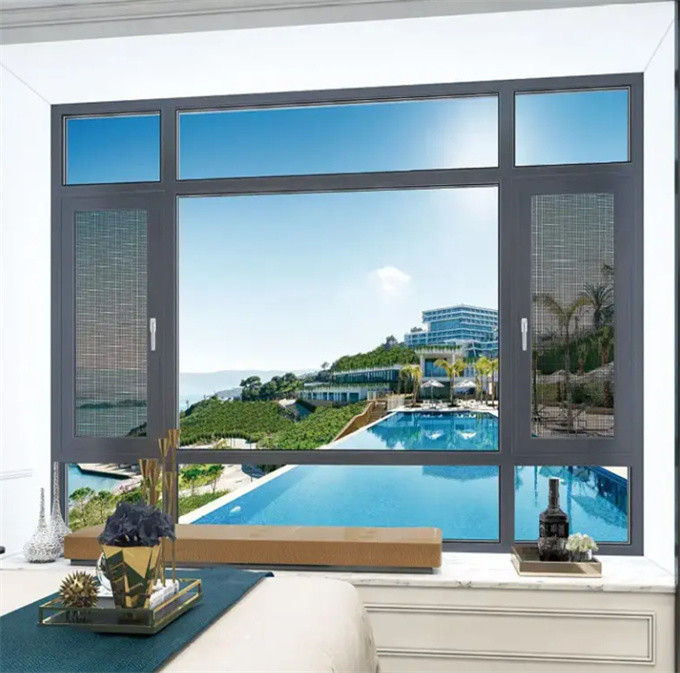 304 Stainless Steel Mesh Screen Windows For Welded Aluminum Alloy Thermal Break Windows