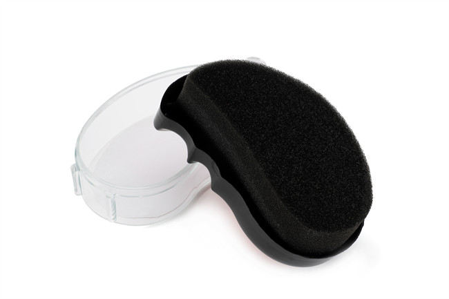 Bass Shoe Shine Sponge Leather Care Shiner Neutral Polish Care Oil