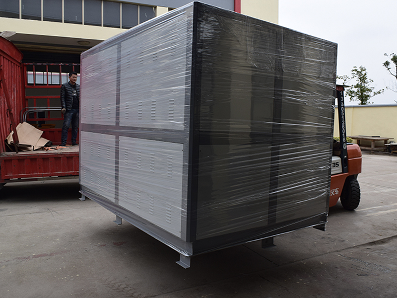 Semihermetic Evaporator Industrial Water Chiller OEM SJ Screw Type