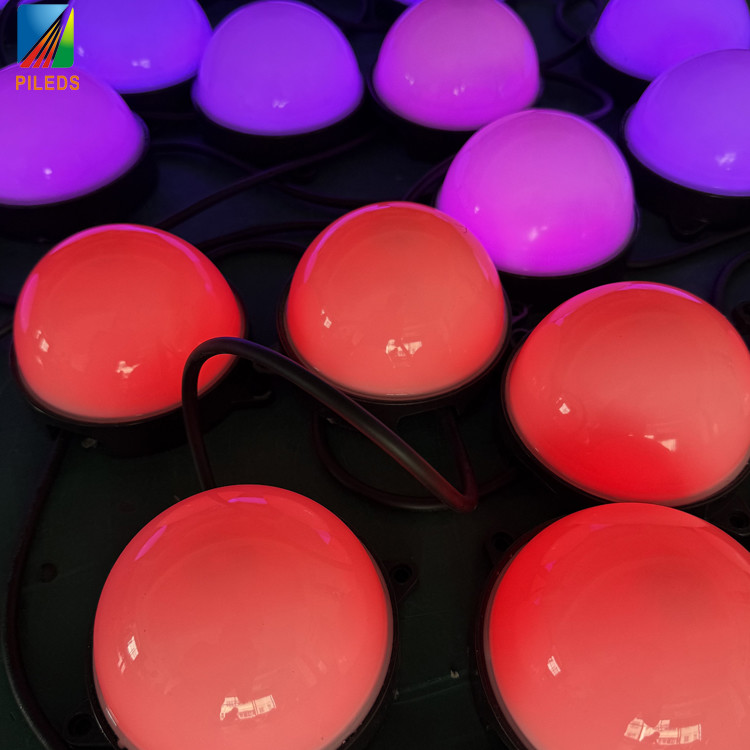 Indoor & Outdoor SMD5050 RGB DMX SPI Pixel Point Lights 100mm Addressable Dot for Landscape Building Theme Park IP68 Rated"