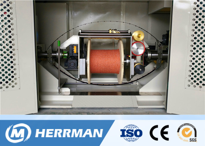 22kw Normal Double Twist Buncher , Multistrand Copper Wire Machine PLC Control