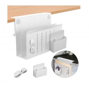 Buy cheap Double-Deck Hanging Desk Organizer Under Desk Laptop Stand for Clutter-Free Desk product