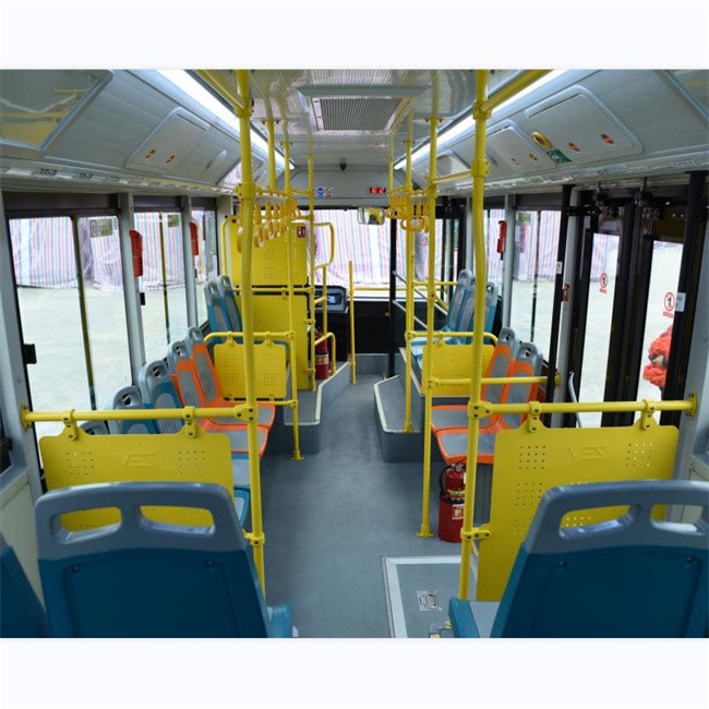 7.7m Diesel City Bus 25 Seats Euro 4 Emission With Air Brake