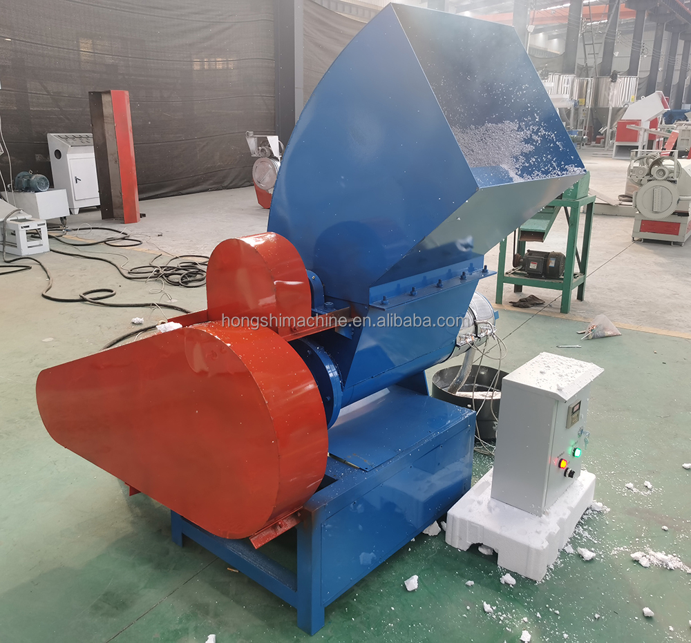 Fast food box foam melt machine styrofoam epe melting recycling machine thermocol foam block making machine