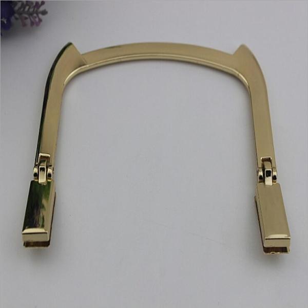 Hardware bag accessories zinc alloy light gold 105 mm canvas tote bag leather