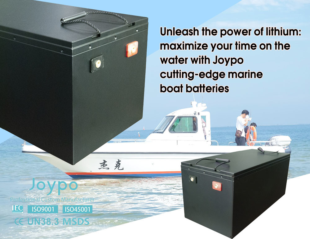 Smart BMS LiFePO4 Lithium Ion Trolling Motor Battery 36V Waterproof